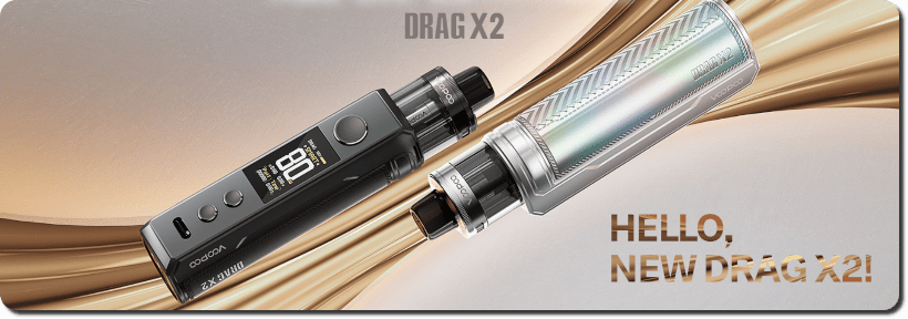 Elektronická cigareta Voopoo Drag X2 - úvodný banner